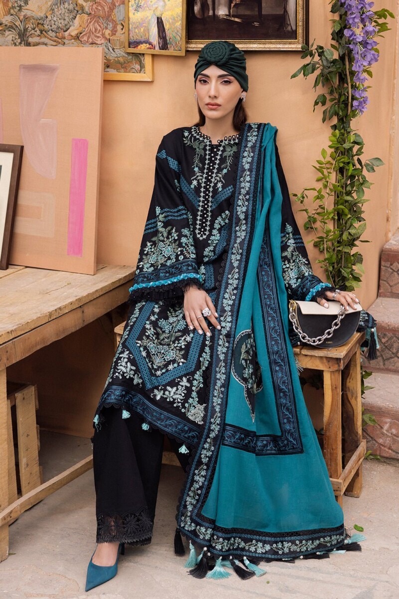 product Saad Shaikh Lamour D-05 Reh Lamour Embroidered Luxury Lawn Collection 2024