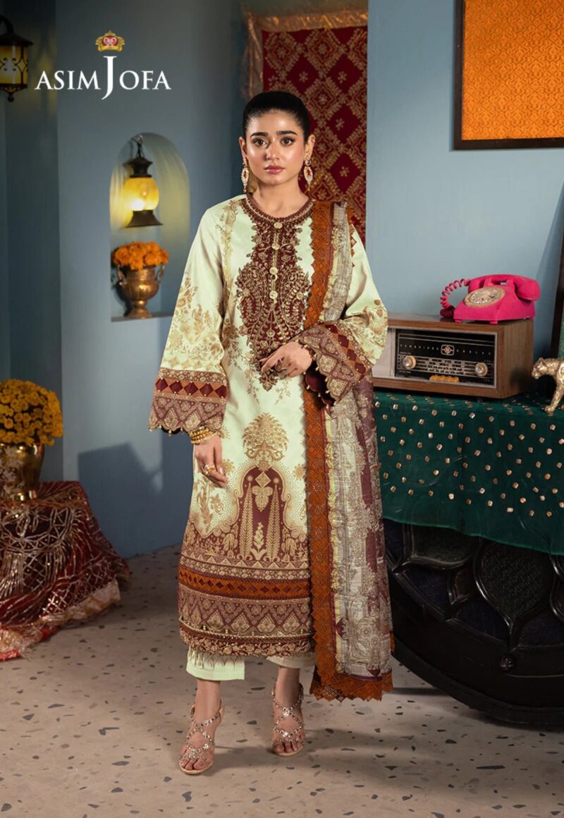 Asim Jofa Asra Vol 1 Ja24 05 Lawn Collection