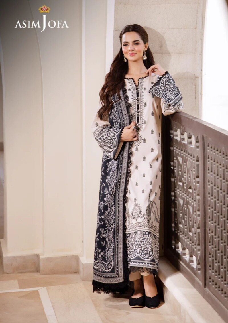 product Asim Jofa Am24 10 Monochrome Lawn Collection