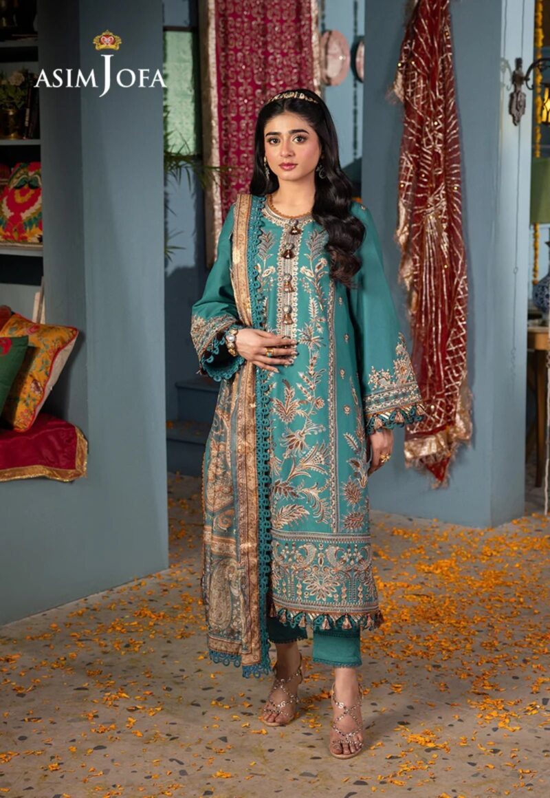 Asim Jofa Asra Vol 1 Ja24 10 Lawn Collection