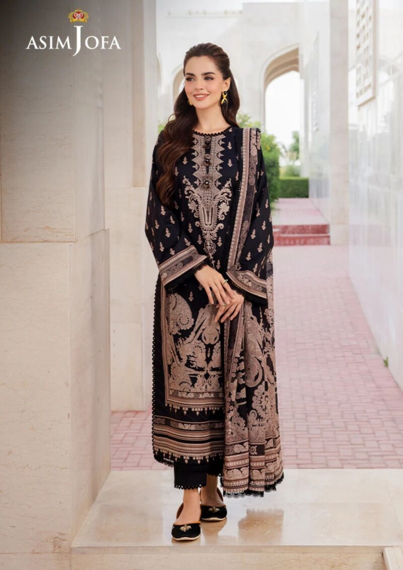 product Asim Jofa Am24 08 Monochrome Lawn Collection