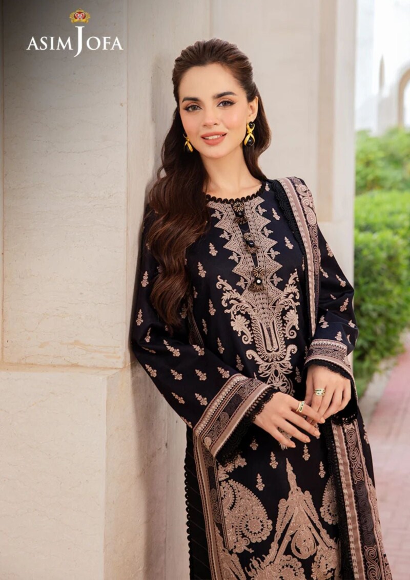 product Asim Jofa Am24 08 Monochrome Lawn Collection