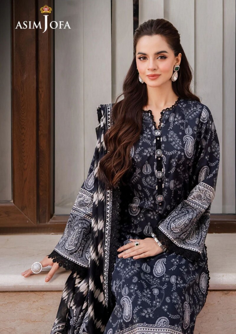 product Asim Jofa Am24 09 Monochrome Lawn Collection