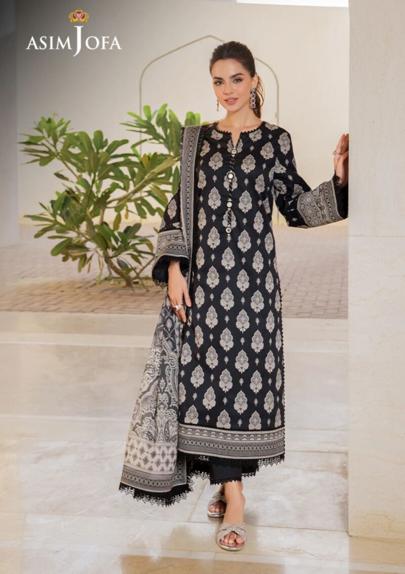 product Asim Jofa Am24 06 Monochrome Lawn Collection