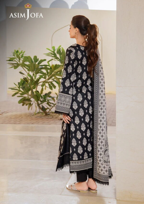 Asim Jofa Am24 06 Monochrome Lawn Collection