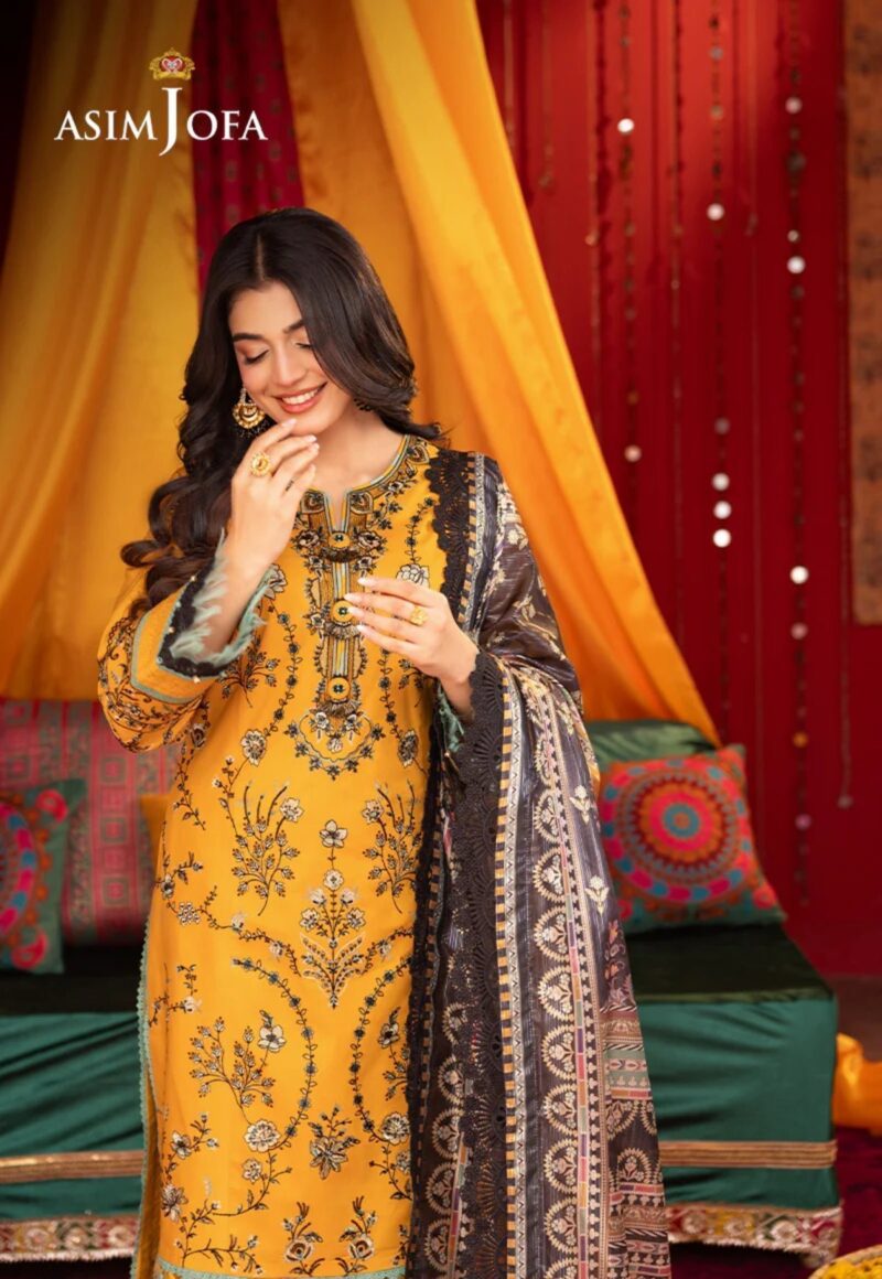 Asim Jofa Asra Vol 1 Ja24 07 Lawn Collection