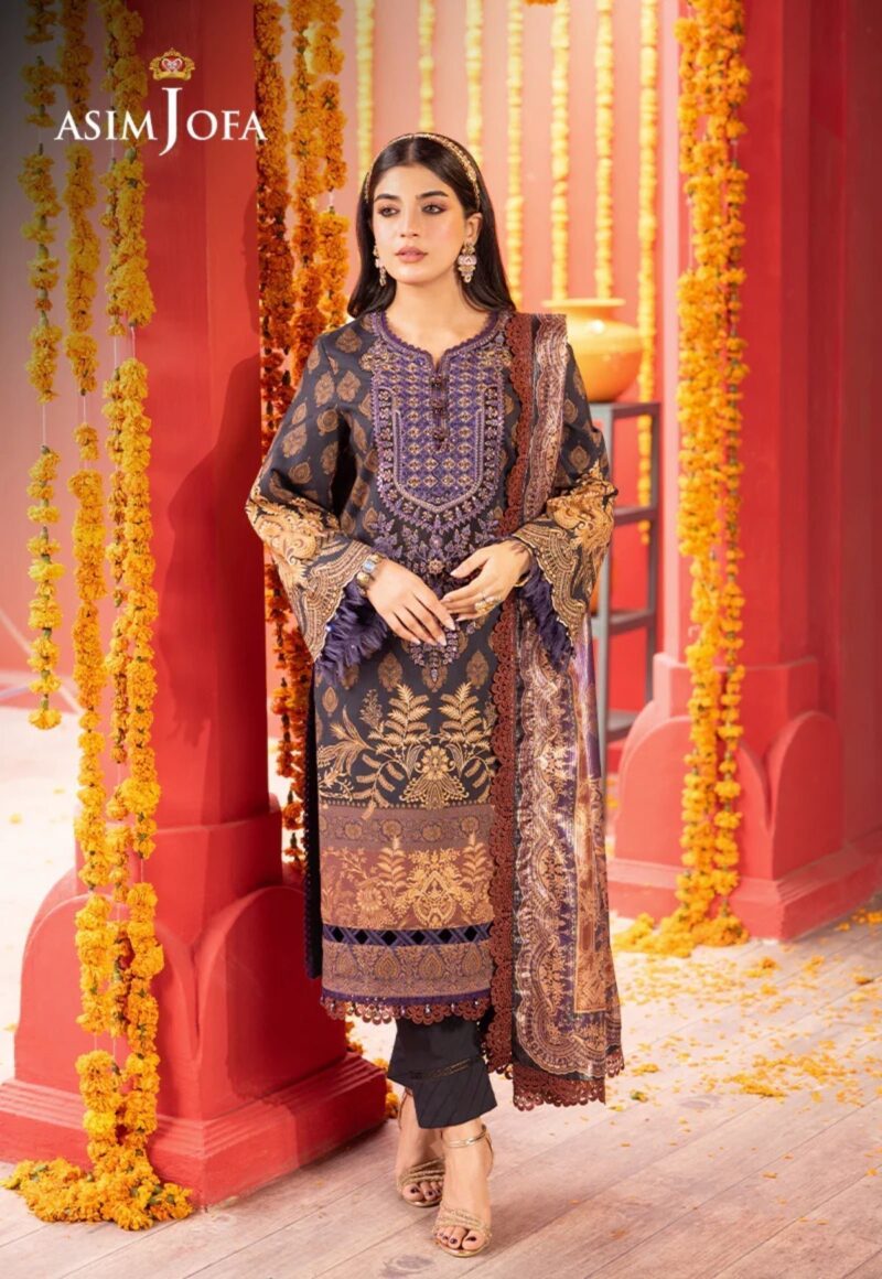 Asim Jofa Asra Vol 1 Ja24 01 Lawn Collection