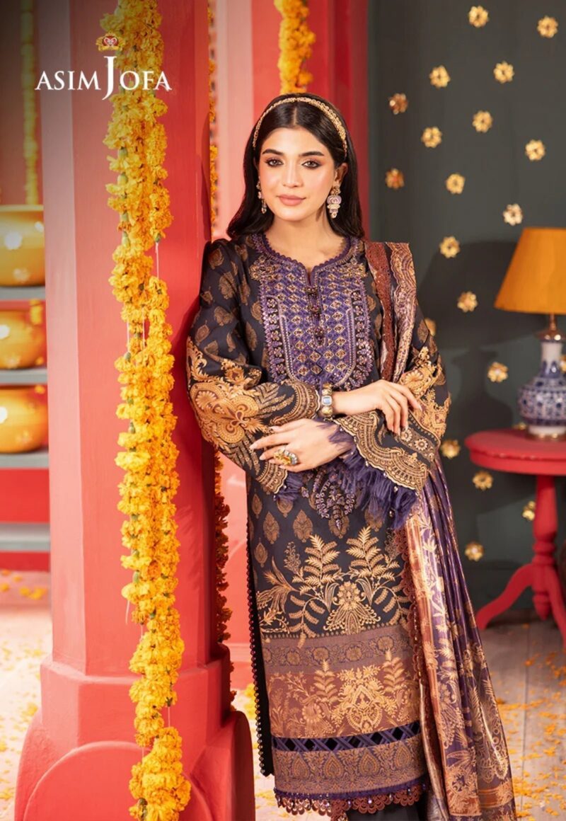 Asim Jofa Asra Vol 1 Ja24 01 Lawn Collection