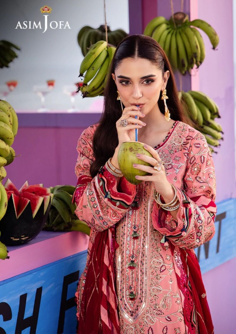 Asim Jofa Ajur 24 6 Uraan Lawn Collection