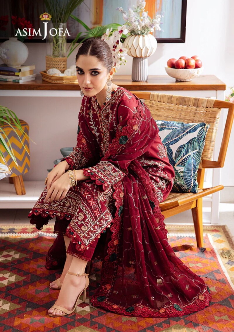 product Asim Jofa Ajur 24 4 Uraan Lawn Collection