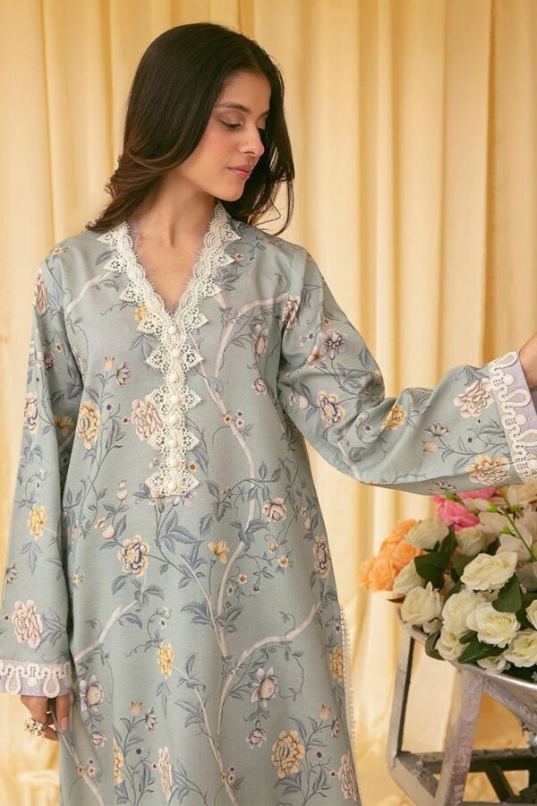 Mushq Pearl Mist Wisteria Basic Pret Collection