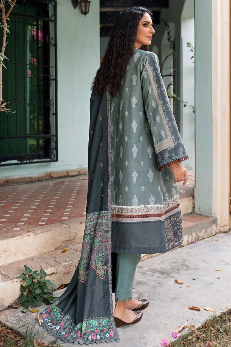 Motifz 3663-TAJIK DIGITAL PRINTED KHADDAR STITCHED Casuals