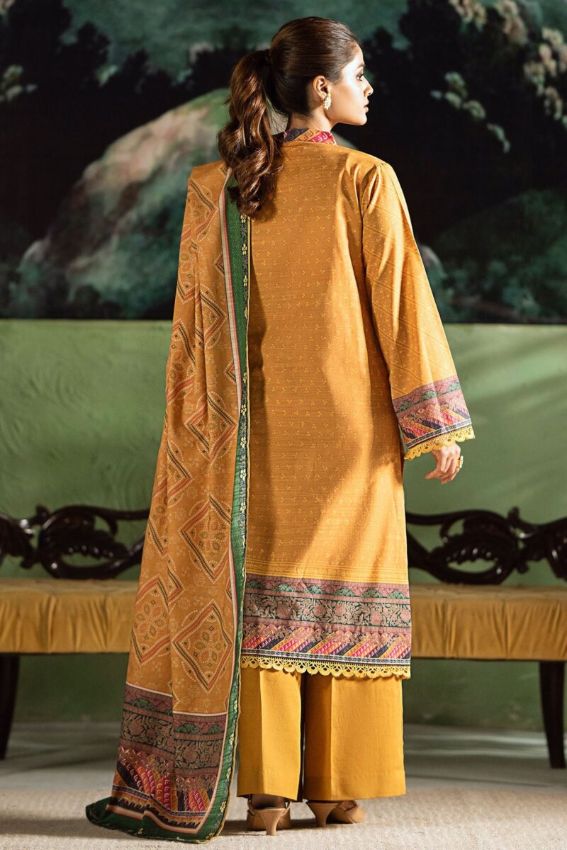 Motifz 4389-MERAKI DIGITAL PRINTED KHADDAR STITCHED Casuals