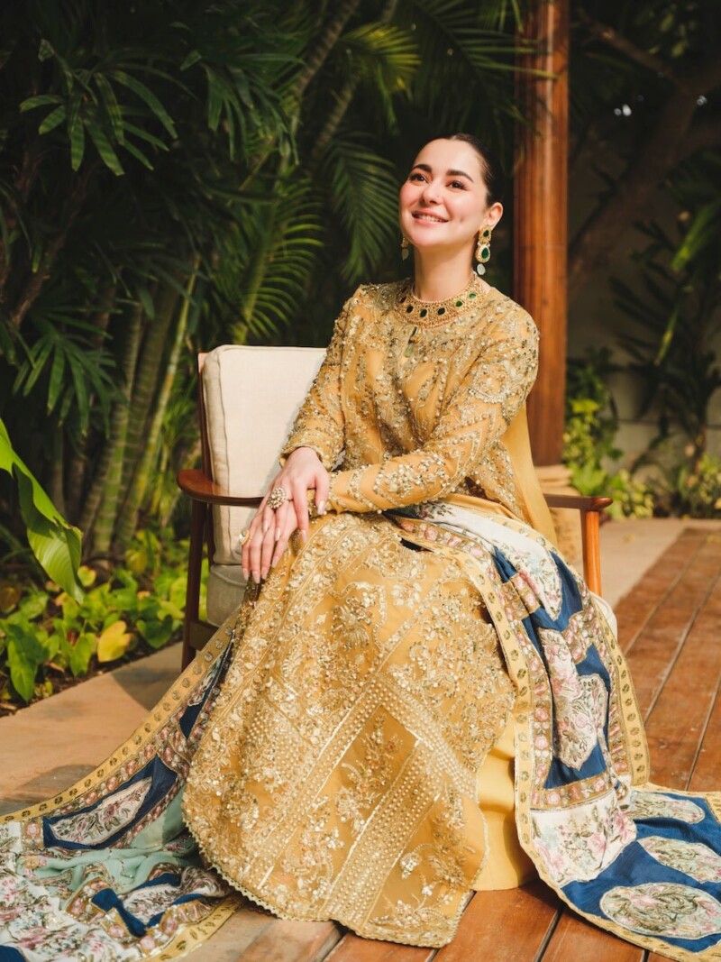 product Saira Shakira - Marigold Embroidered Organza Wedding Suit Collection 2024