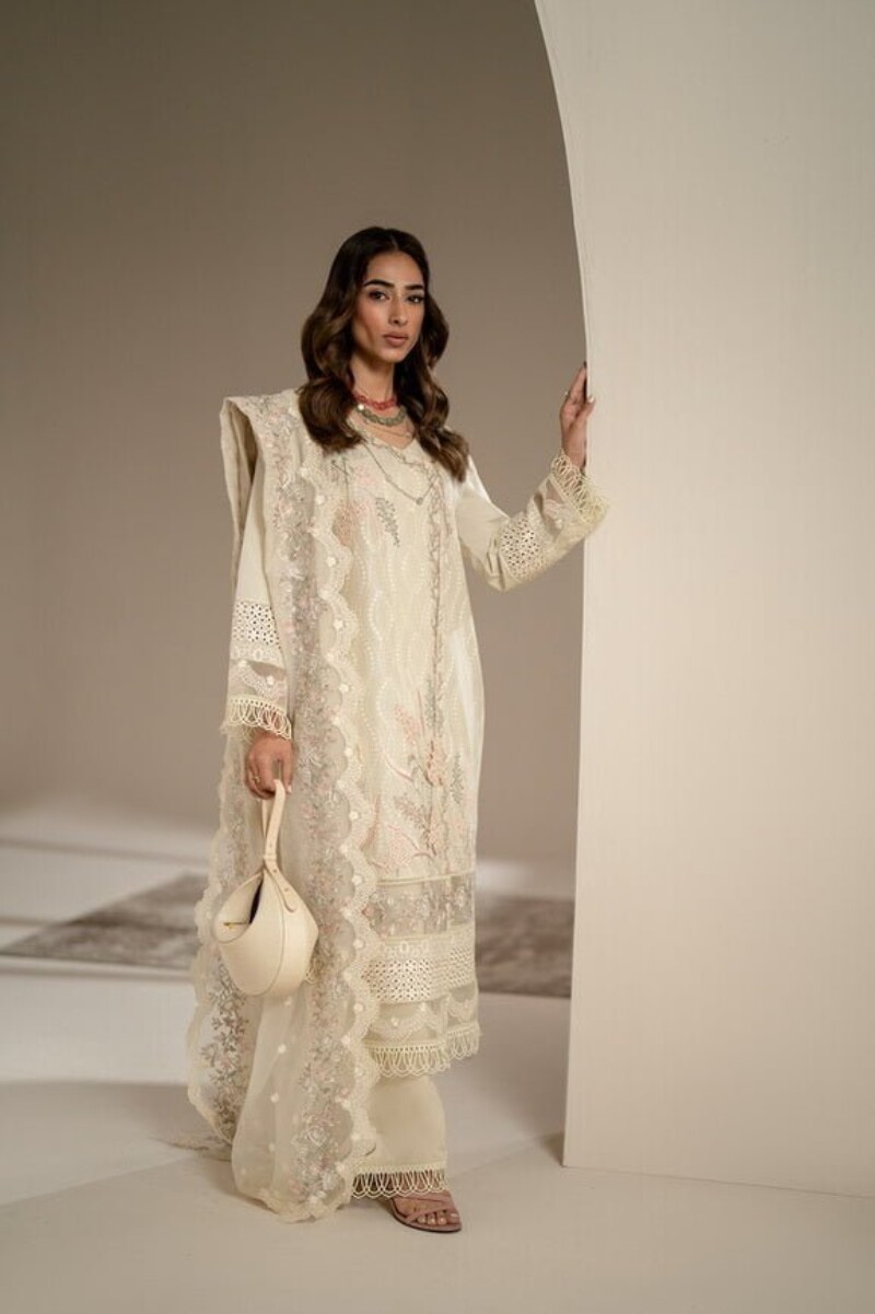 Azzal Mashl Lawn 3pc Suit Collection 2024