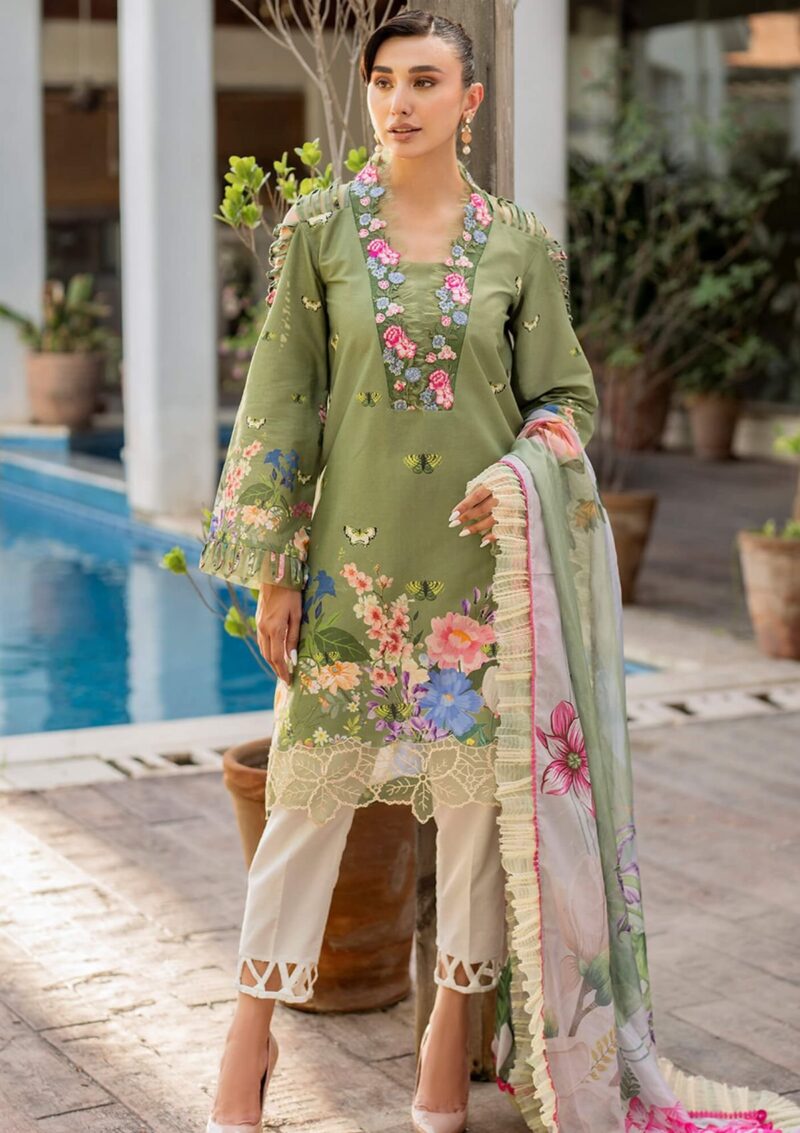 Asifa & Nabeel Am24 07 Meyna Meraki Summer Vol 2 Premium Lawn Collection