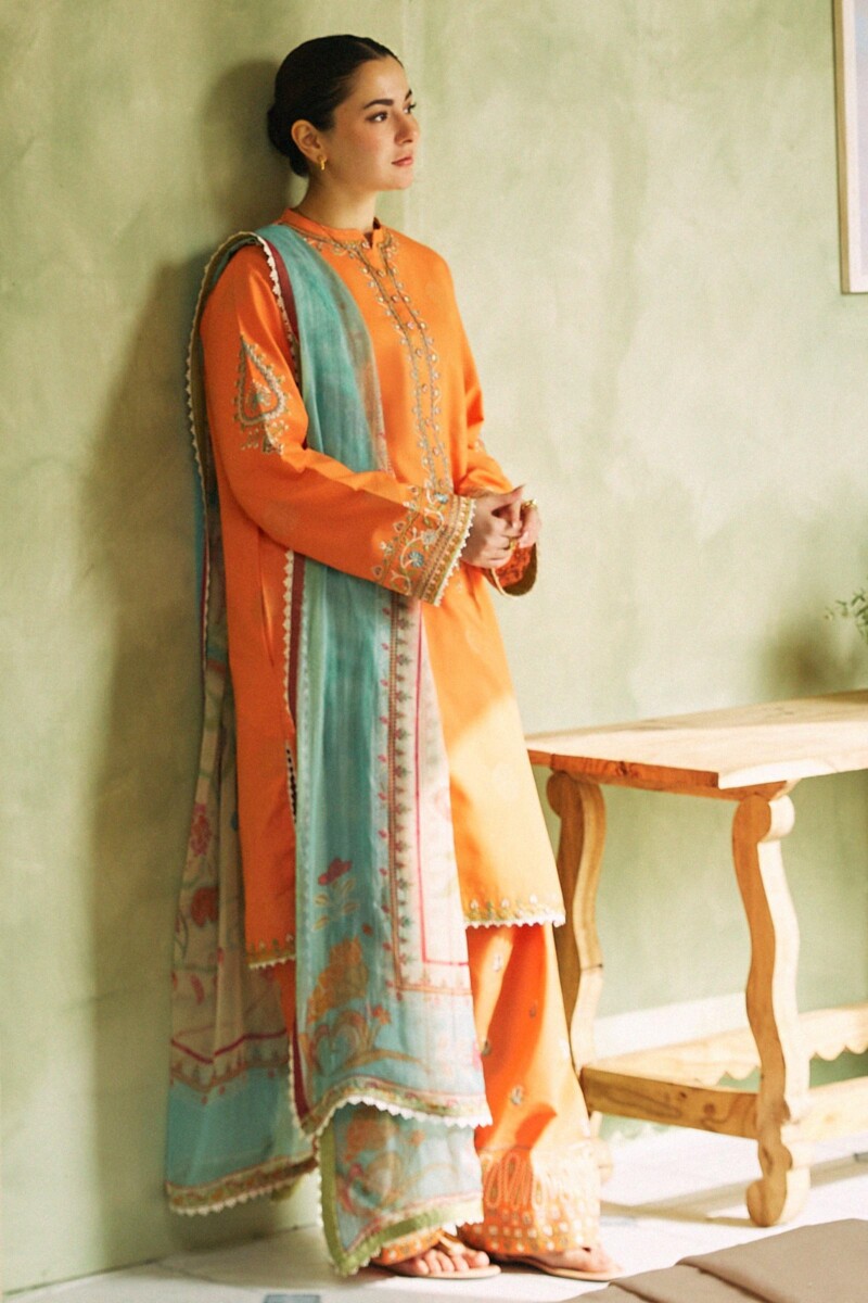 product Zara Shahjahan Morni-9b Coco Embroidered Lawn 3pc Suit