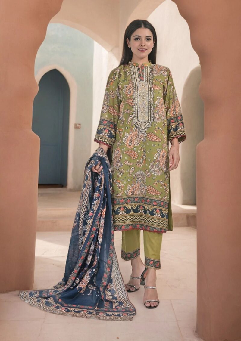 Noorma Kaamal Digital Lawn NL24 03 Lawn Collection 24