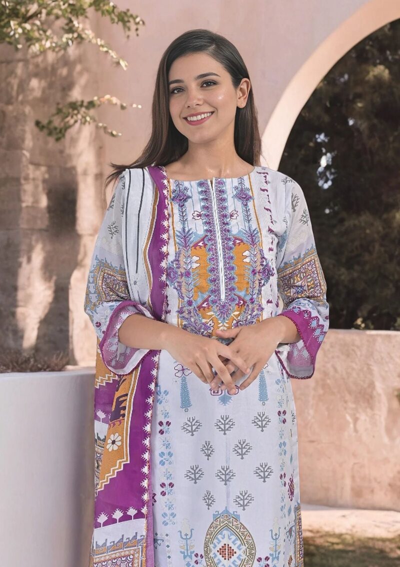 Noorma Kaamal Digital Lawn NL24 04 Lawn Collection 24