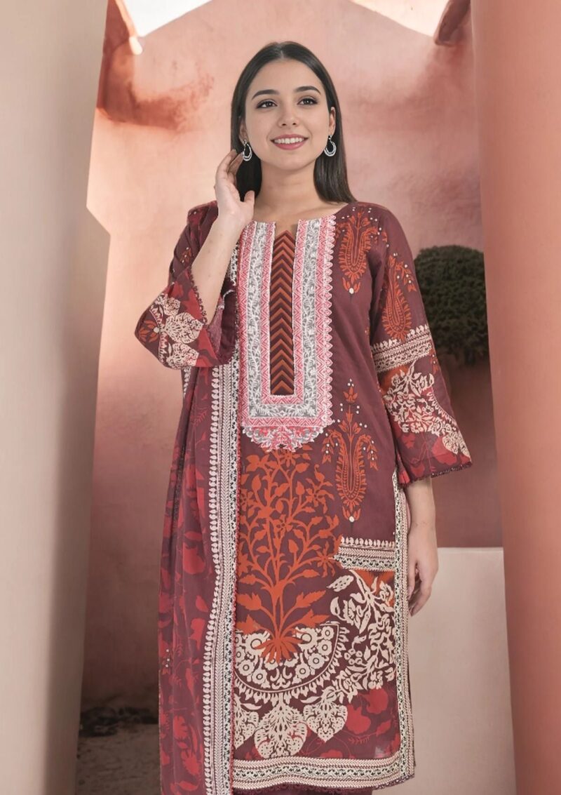 Noorma Kaamal Digital Lawn NL24 08 Lawn Collection 24