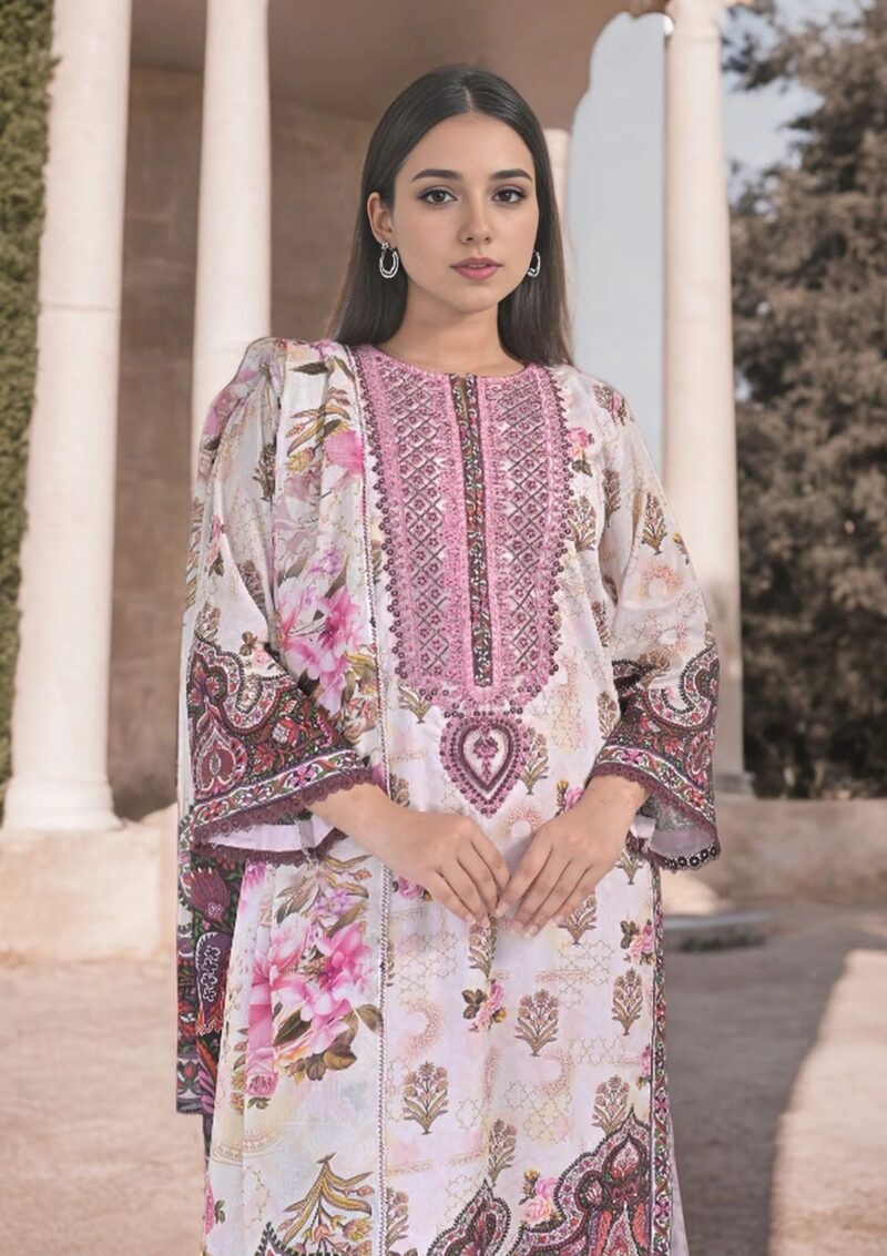 Noorma Kaamal Digital Lawn NL24 09 Lawn Collection 24