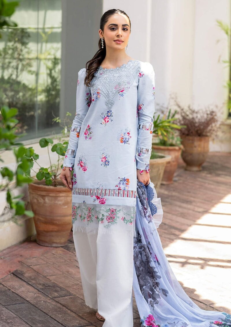 Asifa & Nabeel Am24 03 Pankh Meraki Summer Vol 2 Premium Lawn Collection