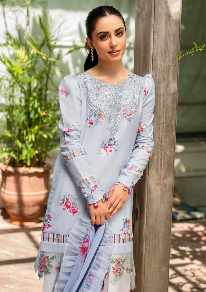 Asifa & Nabeel Am24 03 Pankh Meraki Summer Vol 2 Premium Lawn Collection