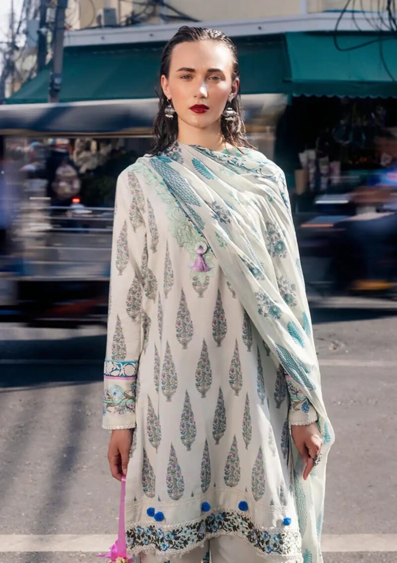 Roheenaz Taneez RT24 01 B Darya Lawn Collection 24