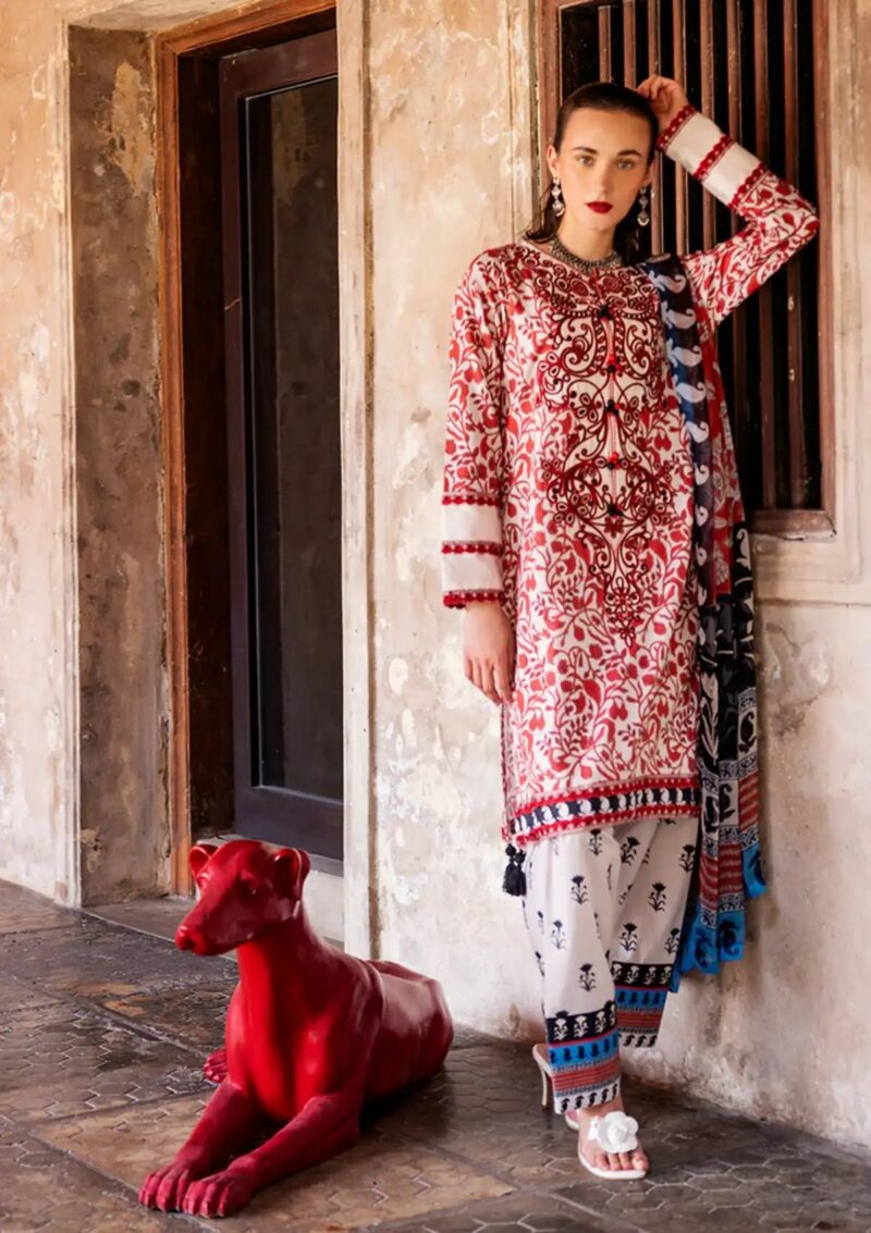 Roheenaz Taneez RT24 04 A Kimia Lawn Collection 24