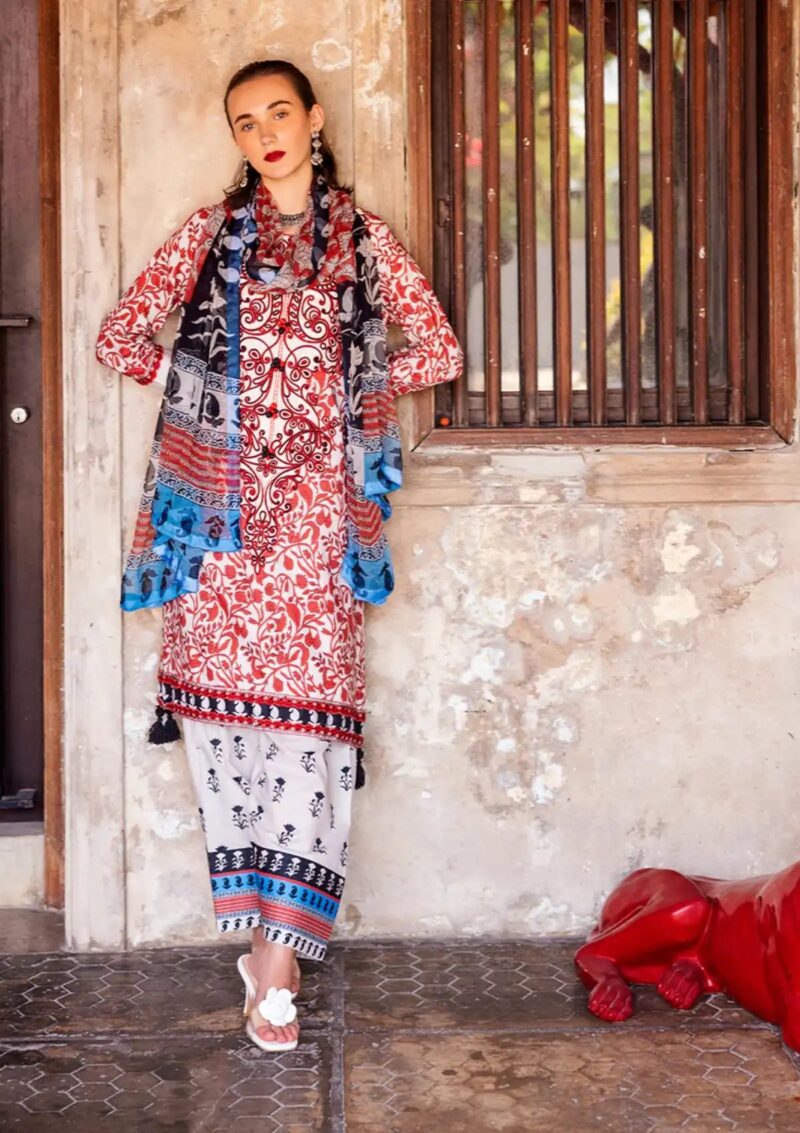 Roheenaz Taneez RT24 04 A Kimia Lawn Collection 24