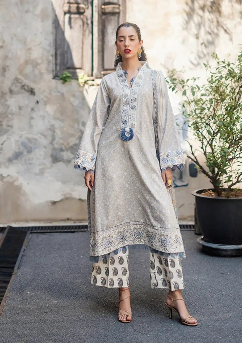 Roheenaz Taneez RT24 06 A Mahsa Lawn Collection 24