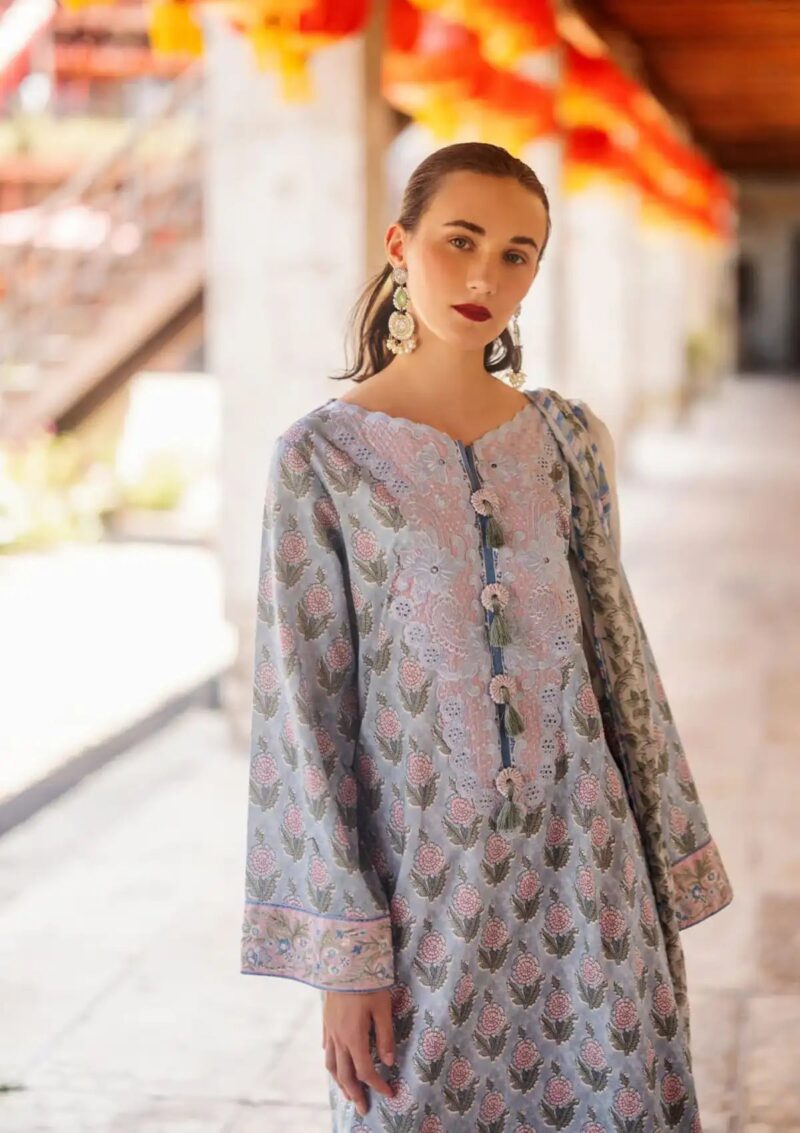 Roheenaz Taneez RT24 10 B Mahnaz Lawn Collection 24