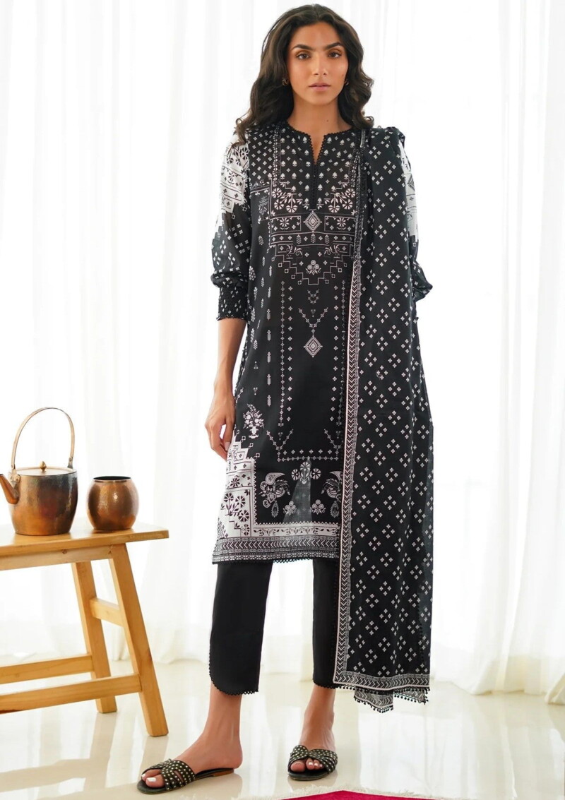 product Sahar Sm24 09 Monochrome Lawn Collection