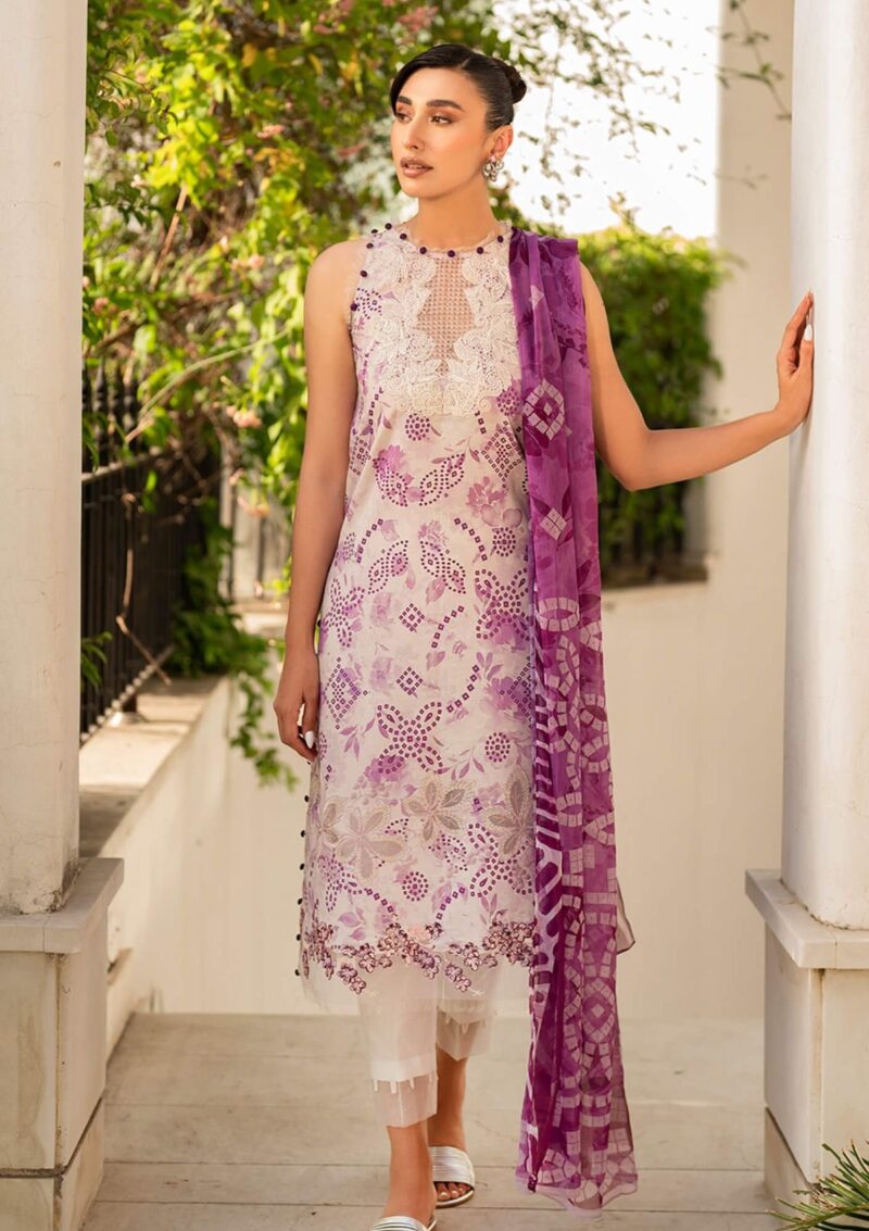 Asifa & Nabeel Am24 10 Reshmi Meraki Summer Vol 2 Premium Lawn Collection