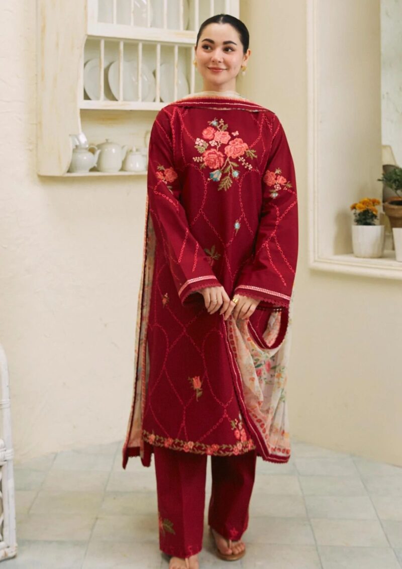 Zara Shahjahan Coco Prints Cp24 03 Gulabi Lawn Collection