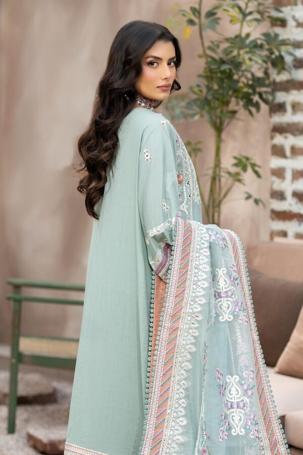 Serene Premium S.L 49 Mirha Embroidered Lawn 3pc Suit Collection 2024