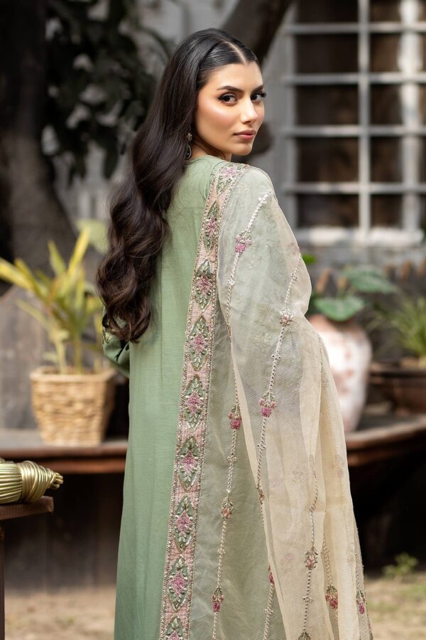 Serene Premium S.L 51 Amaani Embroidered Lawn 3pc Suit Collection 2024