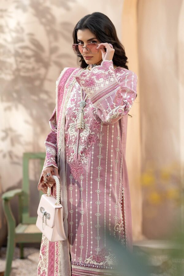 Serene Premium S.L 52 Abeer Embroidered Lawn 3pc Suit Collection 2024