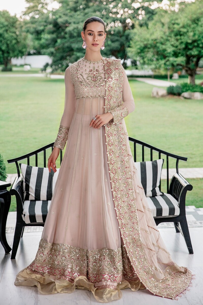 product Saad Shaikh Fleurie - Bravo Fleurie Luxury Embroidered Chiffon Suit Collection 2024