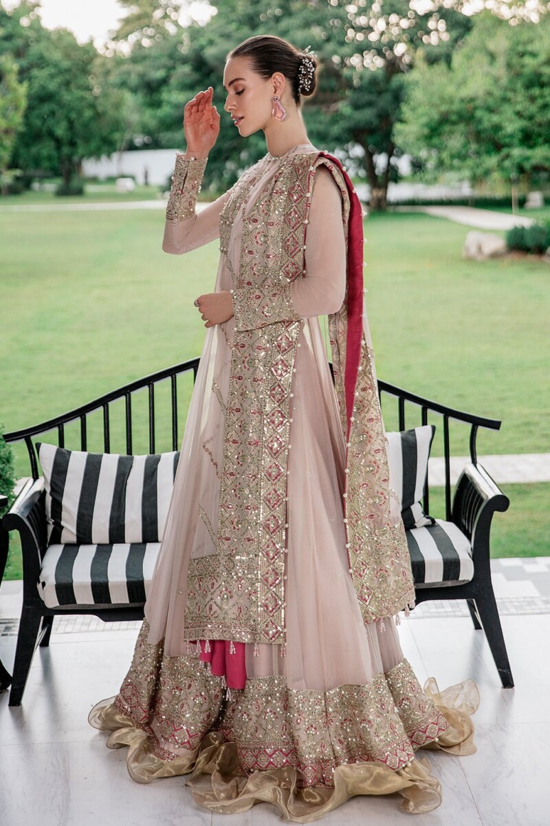 product Saad Shaikh Fleurie - Bravo Fleurie Luxury Embroidered Chiffon Suit Collection 2024