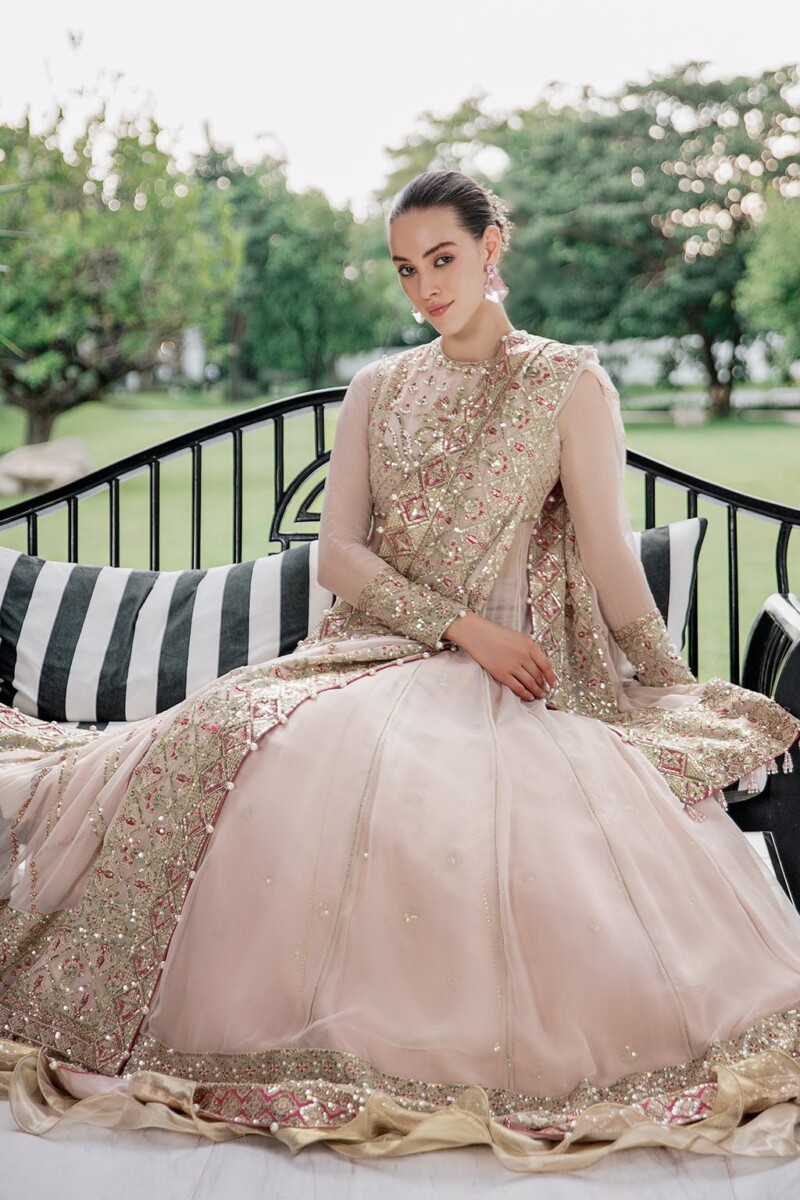 product Saad Shaikh Fleurie - Bravo Fleurie Luxury Embroidered Chiffon Suit Collection 2024