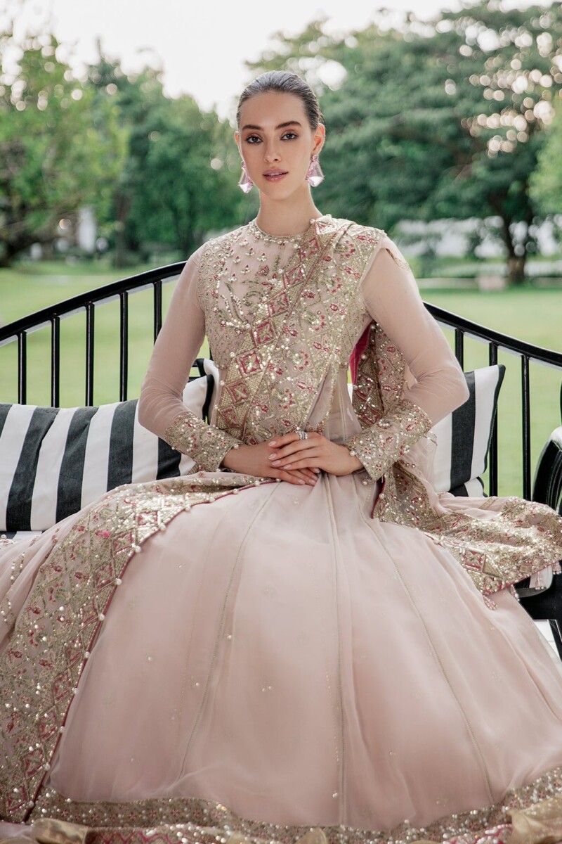 product Saad Shaikh Fleurie - Bravo Fleurie Luxury Embroidered Chiffon Suit Collection 2024