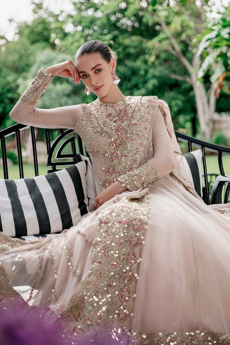 product Saad Shaikh Fleurie - Bravo Fleurie Luxury Embroidered Chiffon Suit Collection 2024