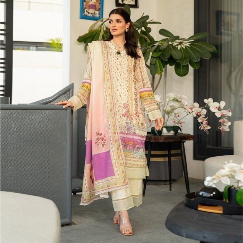 Regalia Salina S8-10 Vol-08 Digital Printed Lawn Collection 2024