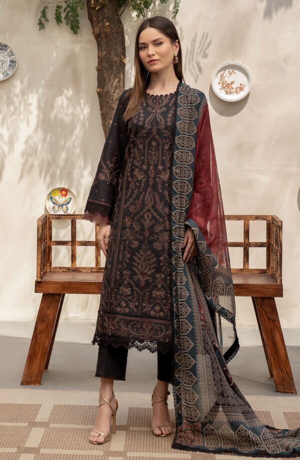 Zarif Zfl 03 Jemima Festive Lawn 2024