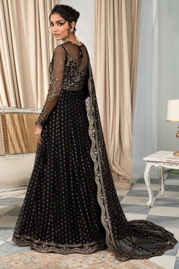 Zarif Afsanah Zaf 02 Muskaan Luxury Embroidered Net 3pc Collection 2024