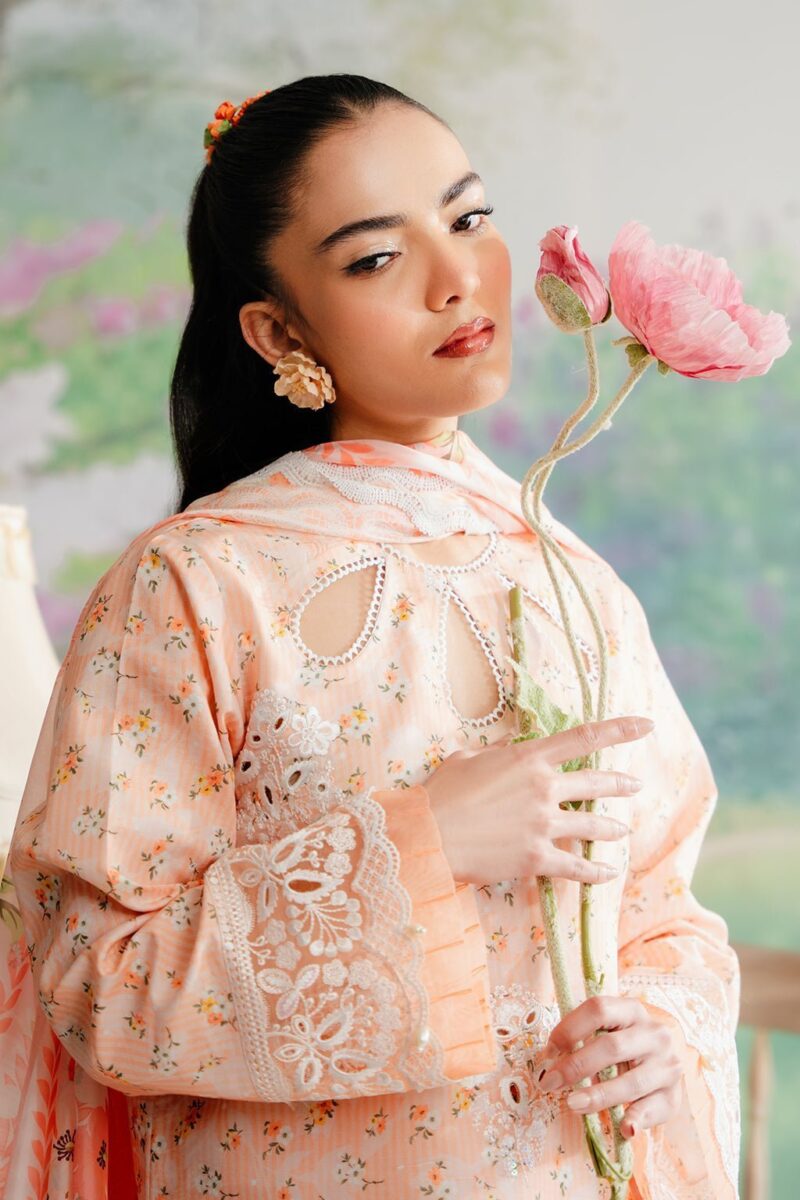 Afrozeh Buttercup The Floral Charm Lawn'24