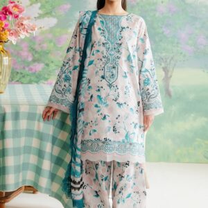 Afrozeh Cashmere The Floral Charm Lawn'24