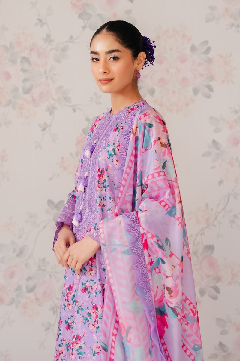 Afrozeh Orchid The Floral Charm Lawn'24