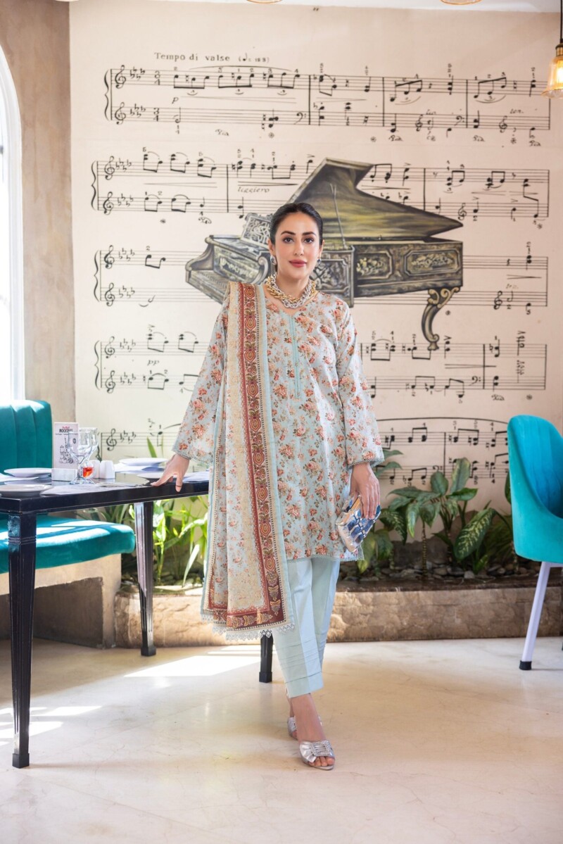 product Regalia Salina Sdpl6-09 Vol-06 Digital Printed Lawn Collection 2024